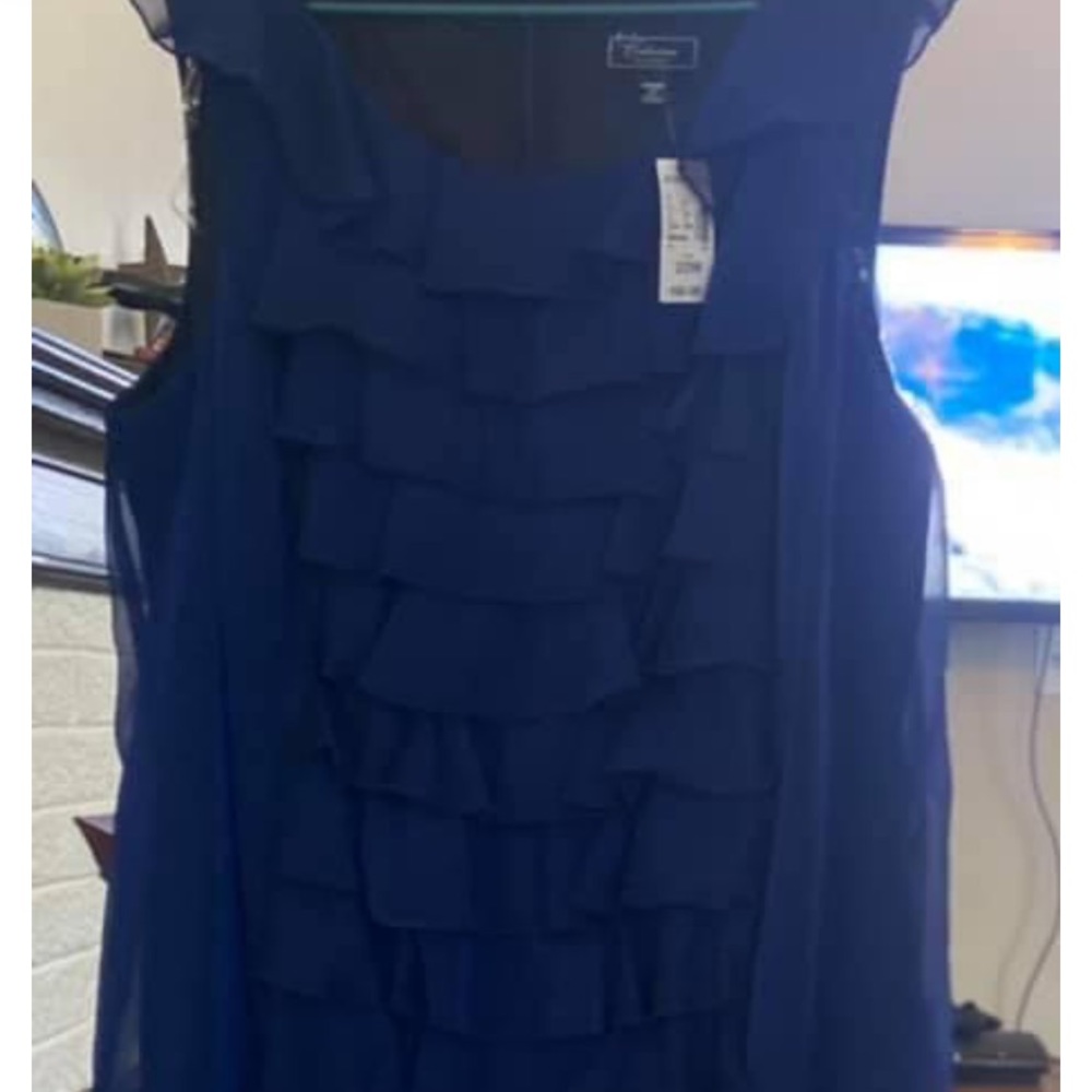 Dressbarn dress.  New.  No sleeves